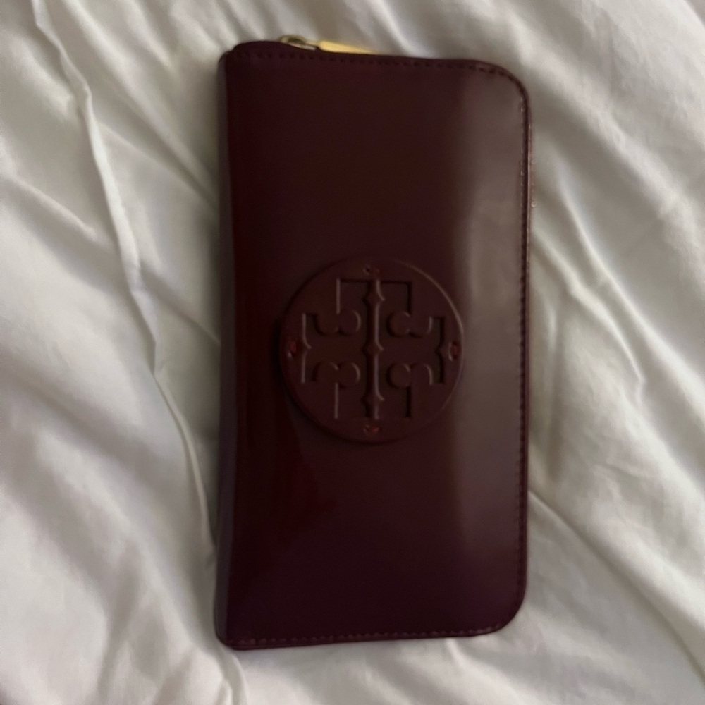 Tory Burch Burgundy Wallet